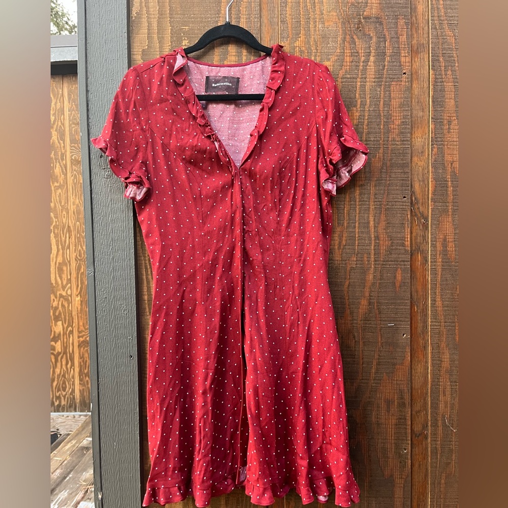 Reformation mini dress